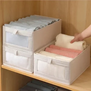 Alternative view of 1 st byxförvaringslåda i tyg för skåp och lådor