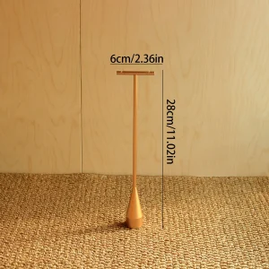 Lyxig halskedjedisplay – porträttmodell i trä för smycken 27 Lyxig halskedjedisplay – porträttmodell i trä för smycken