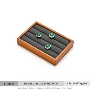 Ringfat i solid trä – Smyckesdisplay och förvaring för ringar 16 Ringfat i solid trä – Smyckesdisplay och förvaring för ringar