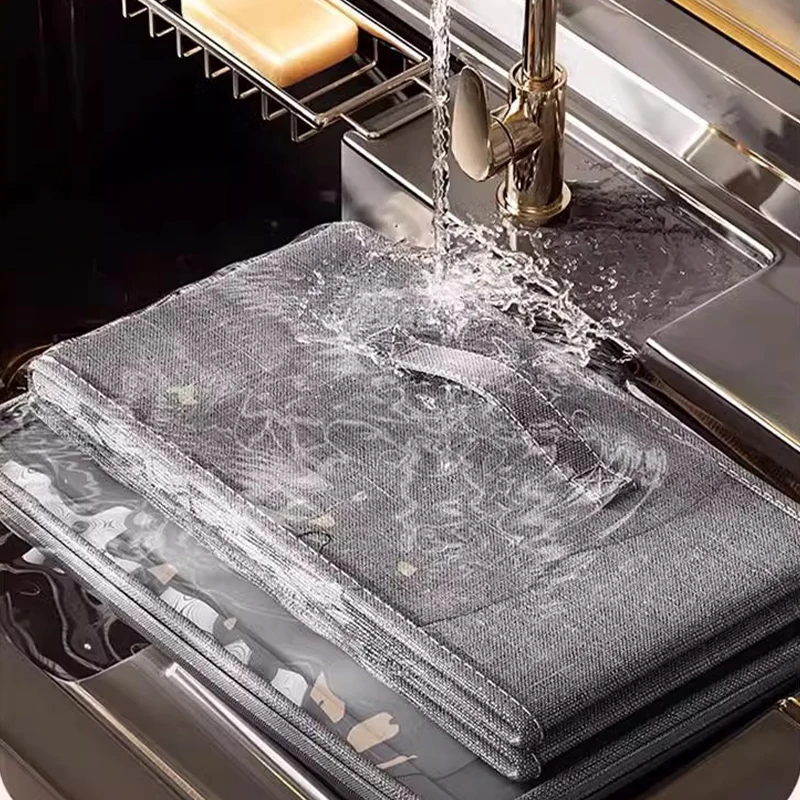 2-pack Multifunktionell Förvaringsbox med stor kapacitet – för quilt, underkläder och klädförvaring, hopfällbar garderobsbox 6 2-pack Multifunktionell Förvaringsbox med stor kapacitet – för quilt, underkläder och klädförvaring, hopfällbar garderobsbox - Bild 6