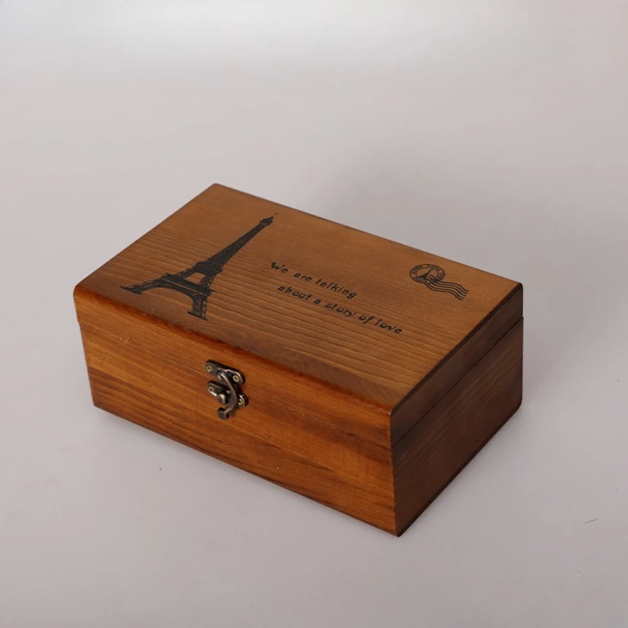 Träförvaringslåda med lock – multifackad sy- och hobbyorganisator i vintage stil 7 Träförvaringslåda med lock – multifackad sy- och hobbyorganisator i vintage stil - Bild 7