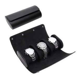 Klockrulle Resekapsel – Förvaring och Organisation av 1/2/3 Klockor i Läder 22 Klockrulle Resekapsel – Förvaring och Organisation av 1/2/3 Klockor i Läder