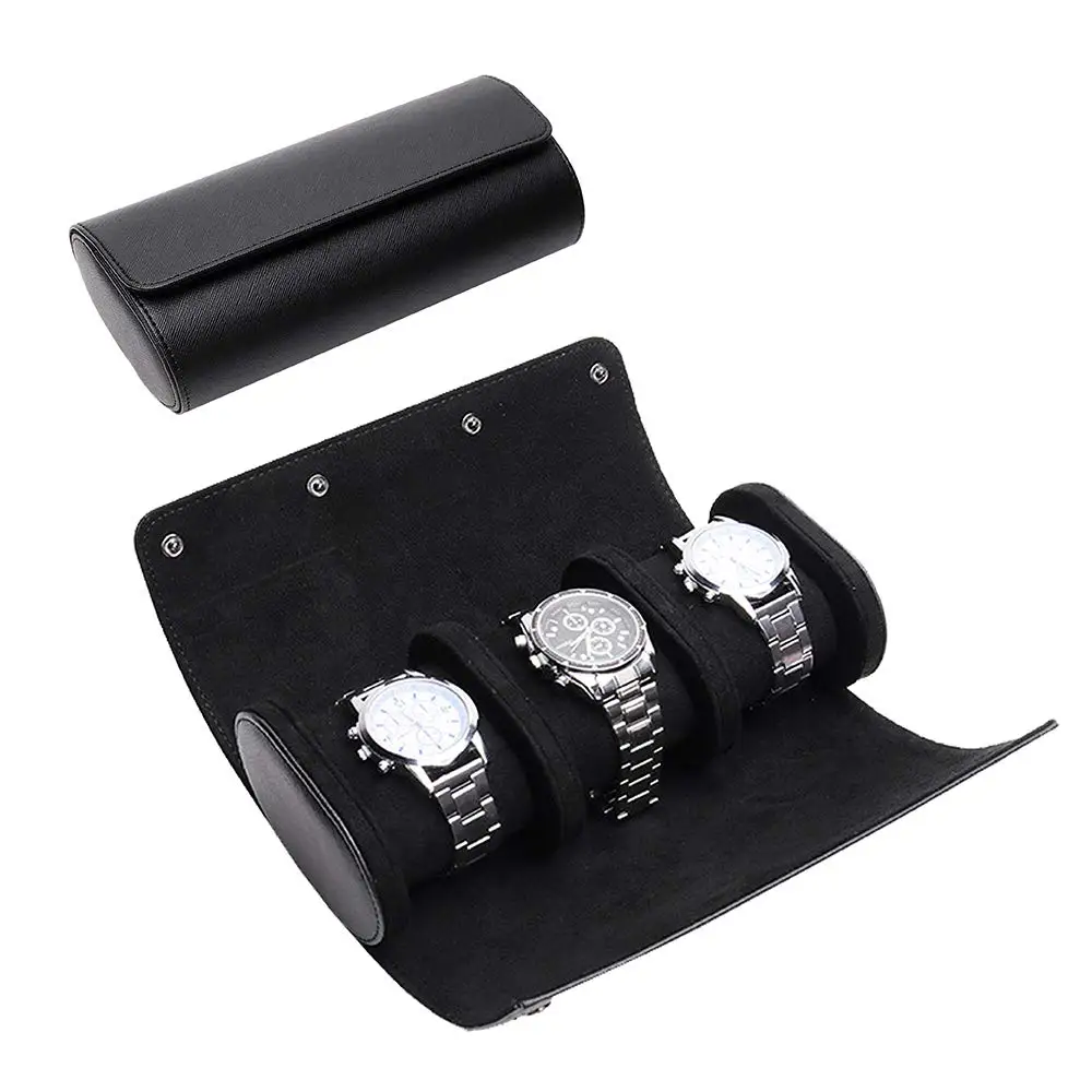 Klockrulle Resekapsel – Förvaring och Organisation av 1/2/3 Klockor i Läder 11 Klockrulle Resekapsel – Förvaring och Organisation av 1/2/3 Klockor i Läder - Bild 11