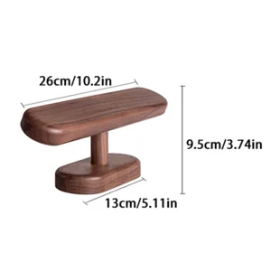 Lyxigt klockställ i trä – dekorativ klockdisplay och förvaring för hemmet eller handelsmässor