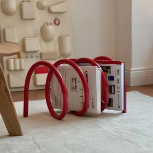 Bokhylla/organisatör i modern vårstil – Nordisk bordhylla för vardagsrum 14 Bokhylla/organisatör i modern vårstil – Nordisk bordhylla för vardagsrum