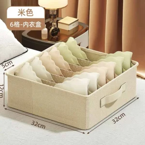 Underklädesförvaringsbox och klädförvaringslösning – garderobsorganisator