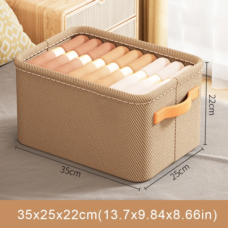 Klädorganisatör – Förvaringslåda för kläder och byxor, garderobsförvaring, hopfällbar 10 Klädorganisatör – Förvaringslåda för kläder och byxor, garderobsförvaring, hopfällbar - Bild 10