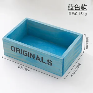 Skrivbordskorg i trä med lådor – Retro förvaring för smycken, makeup och småsaker 23 Skrivbordskorg i trä med lådor – Retro förvaring för smycken, makeup och småsaker