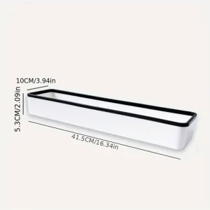 1 stycke No-Drill Över-Toalett-hylla – Väggmonterad Multifunktionell Badrumsförvaring