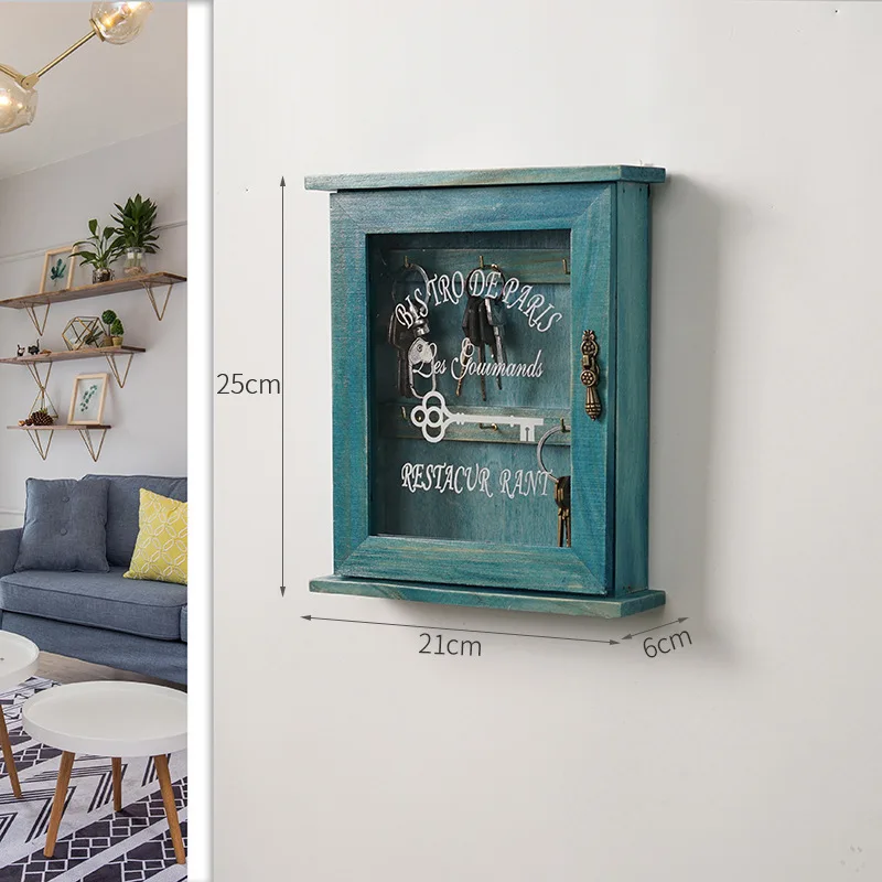 Nyckelskåp i massivt trä, väggmonterat – kreativ förvaring vid entrén eller vardagsrummet 7 Nyckelskåp i massivt trä, väggmonterat – kreativ förvaring vid entrén eller vardagsrummet - Bild 7