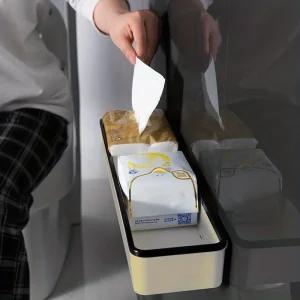 1 stycke No-Drill Över-Toalett-hylla – Väggmonterad Multifunktionell Badrumsförvaring