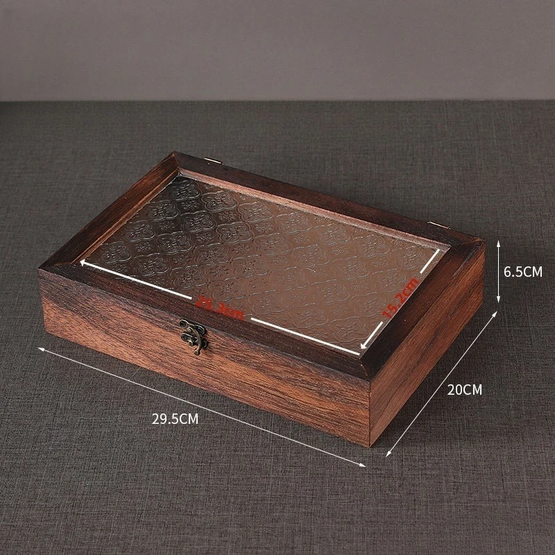 Träförvaringslåda i retrostil med begonier – mångsidig låda för förvaring och hemdekoration 7 Träförvaringslåda i retrostil med begonier – mångsidig låda för förvaring och hemdekoration - Bild 7