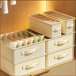 Underklädesförvaringsbox och klädförvaringslösning – garderobsorganisator