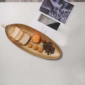 Lyxiga träfat i löv- och ananasform för dukning och dekoration 12 Lyxiga träfat i löv- och ananasform för dukning och dekoration