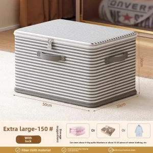 Låsbart förvaringslåda för garderoben – hopfällbar förvaring av kläder, filtar och leksaker 12 Låsbart förvaringslåda för garderoben – hopfällbar förvaring av kläder, filtar och leksaker