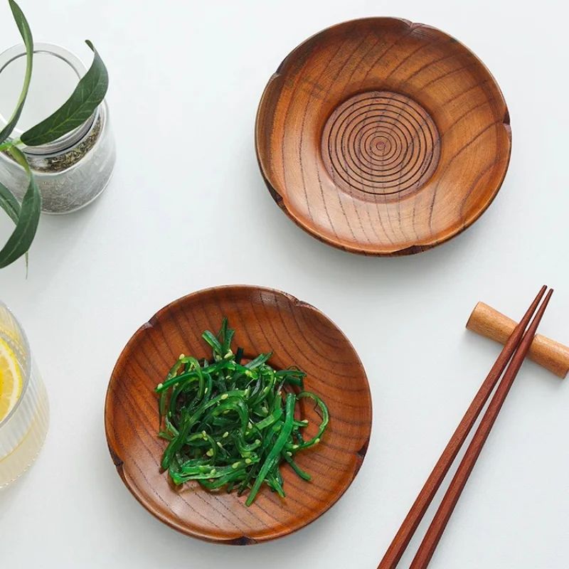 Rund träskål i helt trä – dippskål, smör- och ostbricka samt dessert- och snacksfat 3 Rund träskål i helt trä – dippskål, smör- och ostbricka samt dessert- och snacksfat - Bild 3