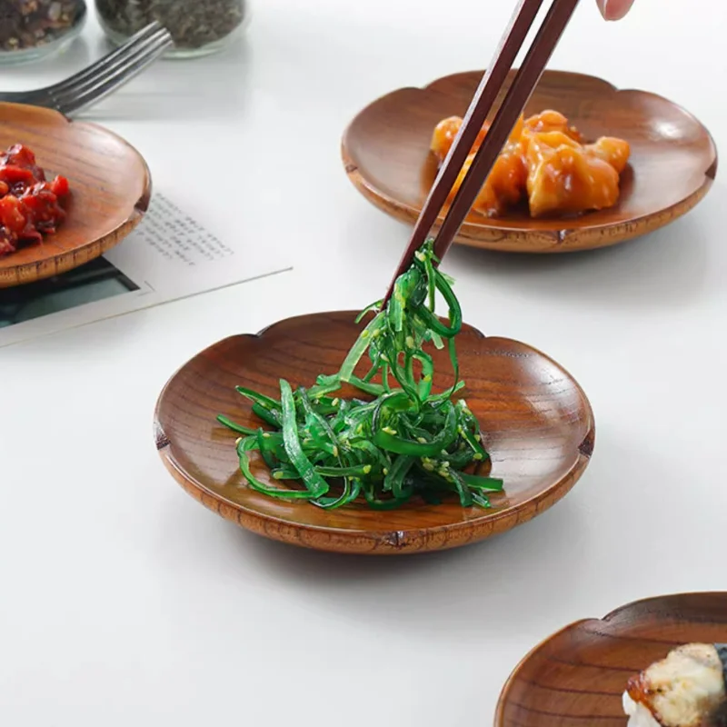 Rund träskål i helt trä – dippskål, smör- och ostbricka samt dessert- och snacksfat 4 Rund träskål i helt trä – dippskål, smör- och ostbricka samt dessert- och snacksfat - Bild 4