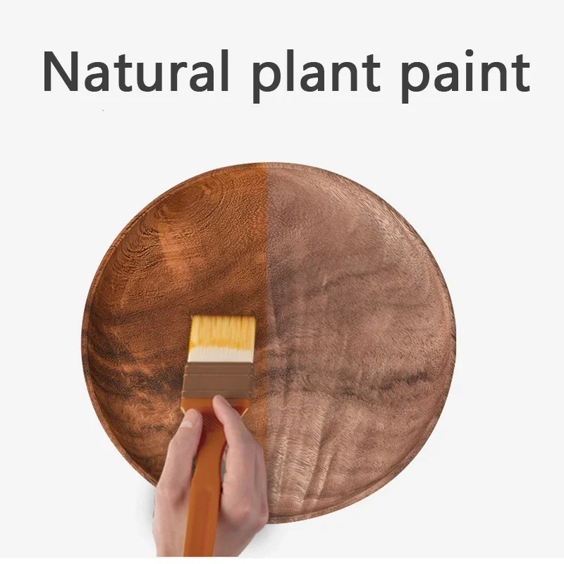 Runda serveringsfat i akaciaträ – vintagestilset med tallrikar och uppläggningsfat 5 Runda serveringsfat i akaciaträ – vintagestilset med tallrikar och uppläggningsfat - Bild 5