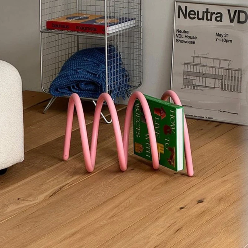 Bokhylla/organisatör i modern vårstil – Nordisk bordhylla för vardagsrum 4 Bokhylla/organisatör i modern vårstil – Nordisk bordhylla för vardagsrum - Bild 4