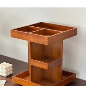 Roterande smink- och hudvårdsförvaring på bänkskiva 12 Roterande smink- och hudvårdsförvaring på bänkskiva