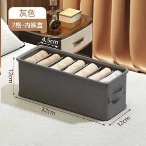 Underklädesförvaringsbox och klädförvaringslösning – garderobsorganisator