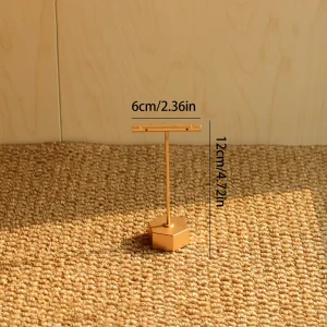 Lyxig halskedjedisplay – porträttmodell i trä för smycken 22 Lyxig halskedjedisplay – porträttmodell i trä för smycken