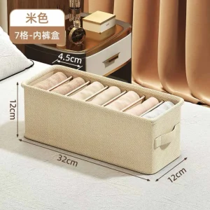 Underklädesförvaringsbox och klädförvaringslösning – garderobsorganisator