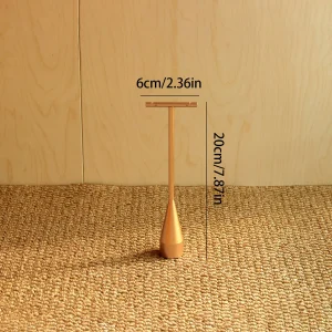 Lyxig halskedjedisplay – porträttmodell i trä för smycken 21 Lyxig halskedjedisplay – porträttmodell i trä för smycken