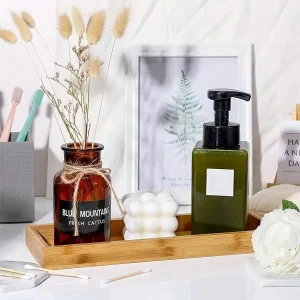 Alternative view of Bambu serveringsbricka – badrumsorganisator, 1-delars/2-delars/3-delars set