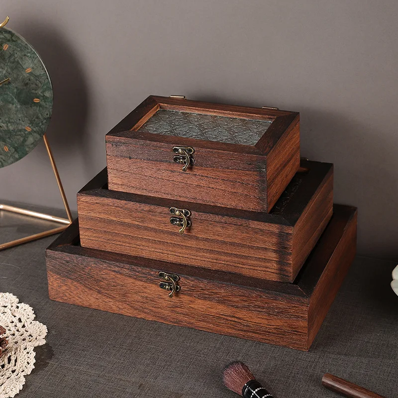 Träförvaringslåda i retrostil med begonier – mångsidig låda för förvaring och hemdekoration 3 Träförvaringslåda i retrostil med begonier – mångsidig låda för förvaring och hemdekoration - Bild 3