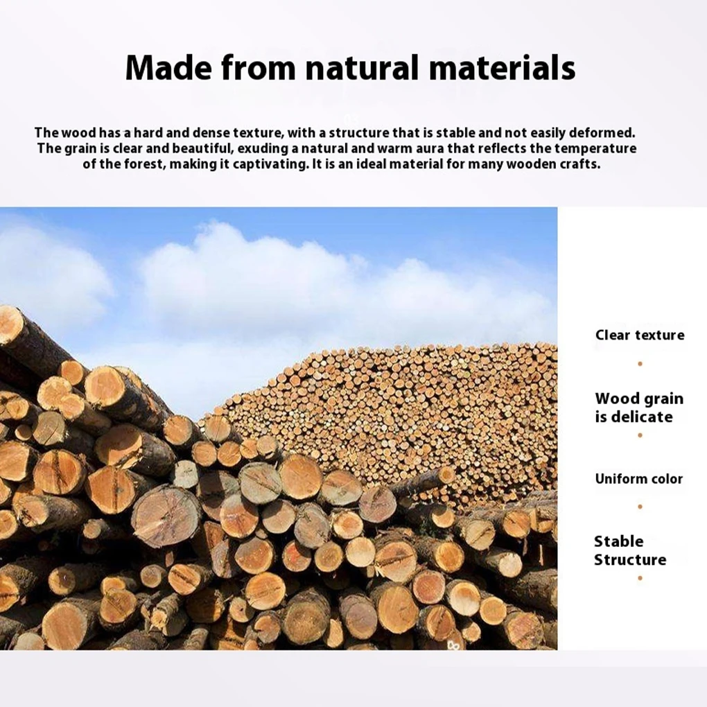 3-nivå träserveringsställ – rustikt tårtställ i trä 4 3-nivå träserveringsställ – rustikt tårtställ i trä - Bild 4