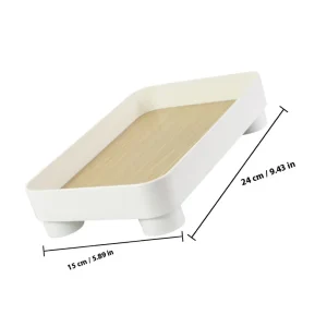 Träbricka för badrum – stor förvaringsorganisator för smycken och kosmetika 10 Träbricka för badrum – stor förvaringsorganisator för smycken och kosmetika