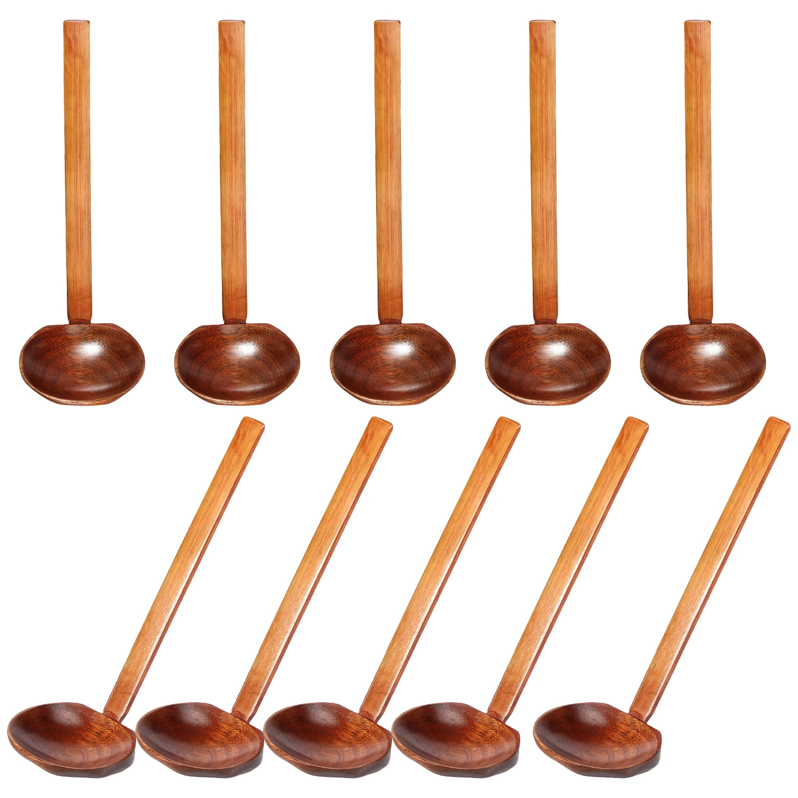 Soppslev i trä – miljövänlig bordsservis, ramen-slev i rund och oval form 1 Soppslev i trä – miljövänlig bordsservis, ramen-slev i rund och oval form