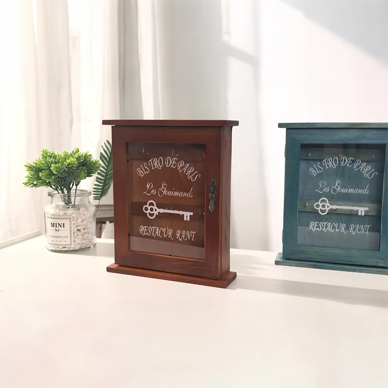 Nyckelskåp i massivt trä, väggmonterat – kreativ förvaring vid entrén eller vardagsrummet 4 Nyckelskåp i massivt trä, väggmonterat – kreativ förvaring vid entrén eller vardagsrummet - Bild 4