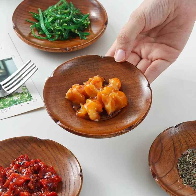 Rund träskål i helt trä – dippskål, smör- och ostbricka samt dessert- och snacksfat 2 Rund träskål i helt trä – dippskål, smör- och ostbricka samt dessert- och snacksfat - Bild 2