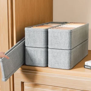 3/2/1-delars tygförvaringslåda för strumpor och underkläder – garderob/byrå