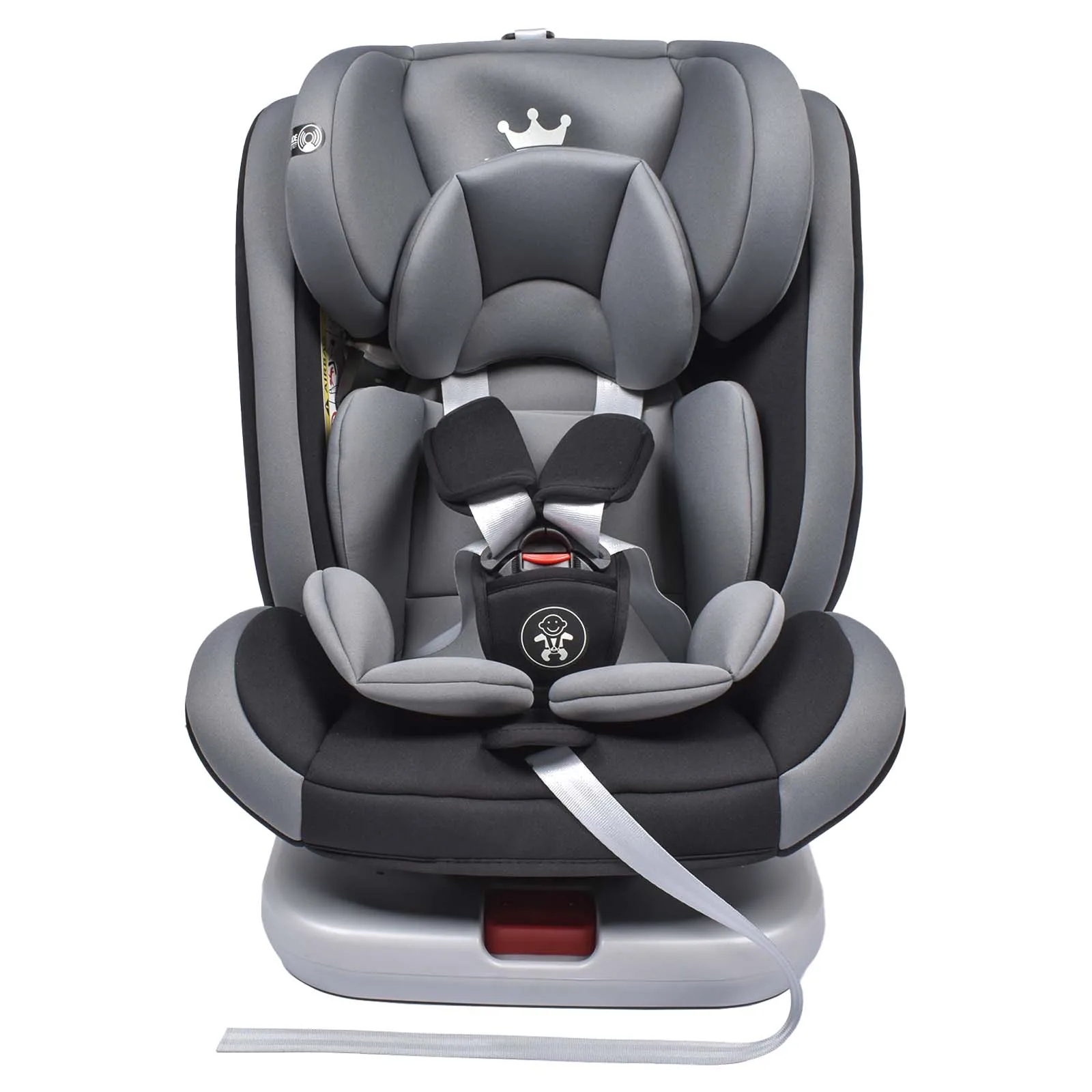 Bilbarnstol 360° roterbar med ISOFIX, ECE R44/04, 9–36 kg, 0–12 år, 5-punktsbälte 1 Bilbarnstol 360° roterbar med ISOFIX, ECE R44/04, 9–36 kg, 0–12 år, 5-punktsbälte
