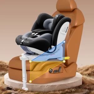 Alternative view of Bilbarnstol 360° roterbar med ISOFIX – ECE R129, 0–12 år / 9–36 kg