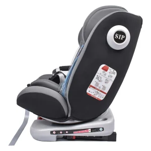 AP02 Bilbarnstol – 360° roterbar med ISOFIX, grupp 0+/1/2/3 (9–36 kg/0–12 år), 5-punktsbälte