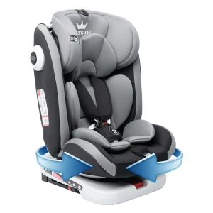 Alternative view of Bilbarnstol 360° roterbar med ISOFIX, ECE R44/04, 9–36 kg, 0–12 år, 5-punktsbälte