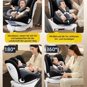 Bilbarnstol 360° roterbar med ISOFIX – ECE R129, 0–12 år / 9–36 kg 11 Bilbarnstol 360° roterbar med ISOFIX – ECE R129, 0–12 år / 9–36 kg
