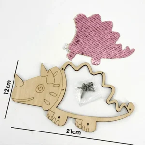 Montessori Aktivitetsbräda i trä – Pedagogisk DIY sensorisk bräda för barn