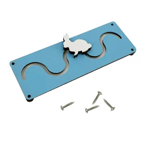 Montessori Aktivitetsbräda i trä – Pedagogisk DIY sensorisk bräda för barn