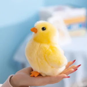Alternative view of 12 cm söt gul kycklinggosedjur – mjukt plushdjur, perfekt som_present