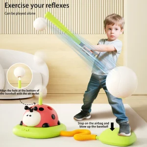 Nyckelpiga sportleksak – Multifunktionell 4-i-1 lekset för hopp och lek