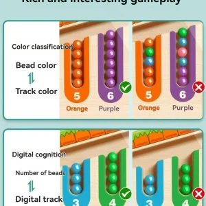 Barns magnetiska labyrintpromenadboll – koncentrations- och logikträning för 3–6 år