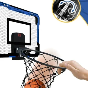 Mini basketkorg för barn – Dörr- eller väggmonterad basket med upphängd backboard