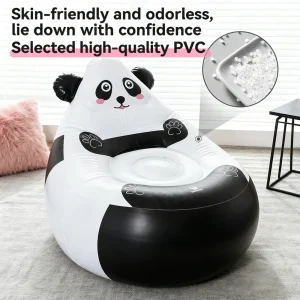 Tecknad barnuppblåsbar soffa i PVC – hudvänlig, portabel utomhusfåtölj, söt design och lättvikts hopfällbar 15 Tecknad barnuppblåsbar soffa i PVC – hudvänlig, portabel utomhusfåtölj, söt design och lättvikts hopfällbar