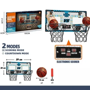 8 typer av nya barnbasketställ för inomhushängning – utan borrning, med poängräknare
