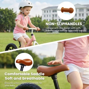 Barnbalanscykel – balanscykel för 2–5 år, lätt gåcykel med justerbart säte för pojkar och flickor